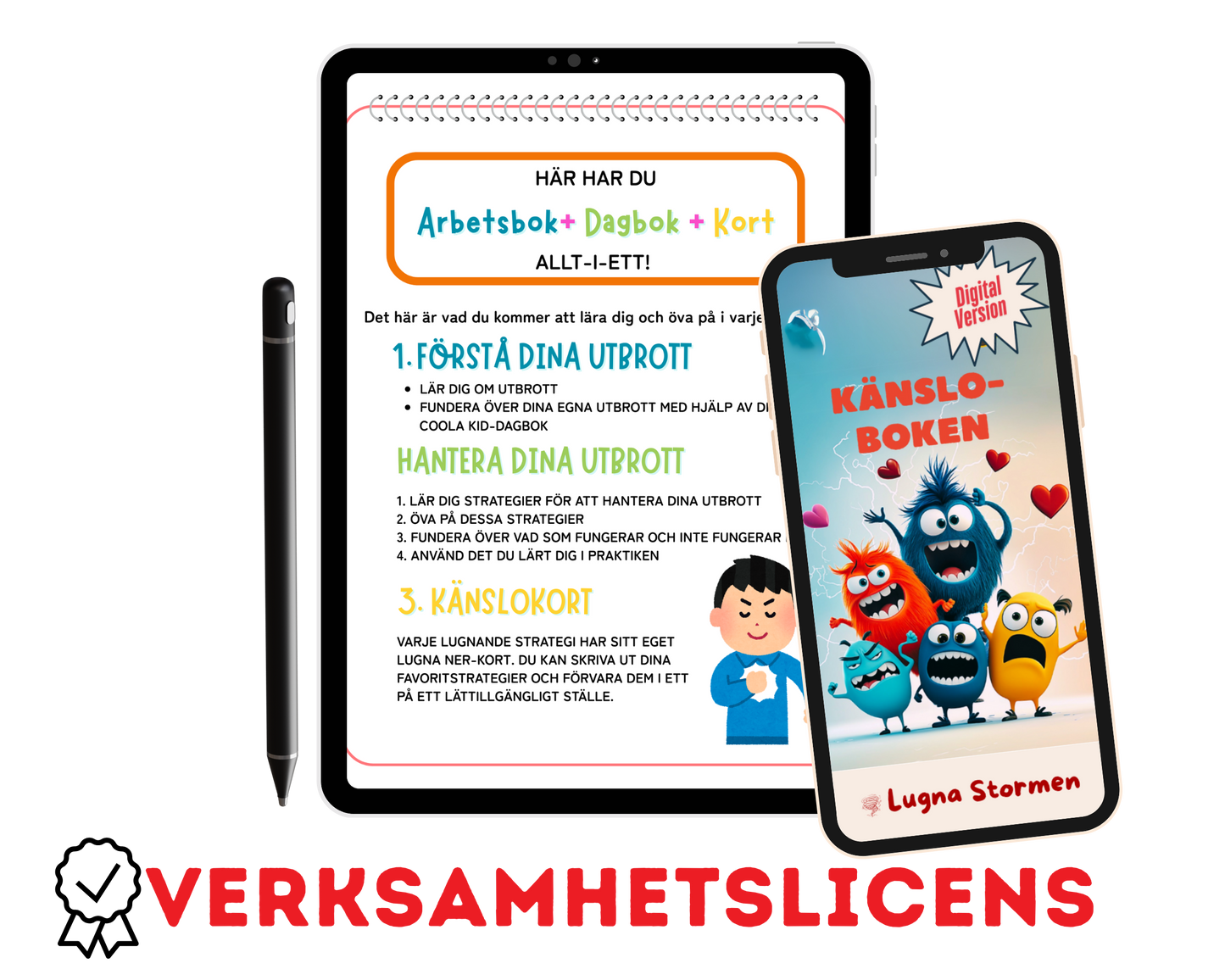 Känsloboken 2.0 + Kommersiell användarlicens